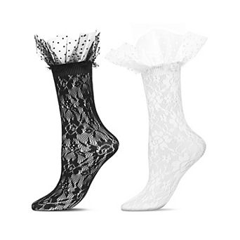 Women's 2 Pair Pack Fashion Crew Socks