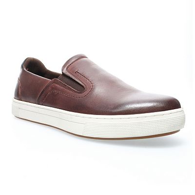 Propet Mens Kedrick Sneakers US 9.5 EEE Black White Leather Slip On NWOB Amazon.com | Propét Men main image 3