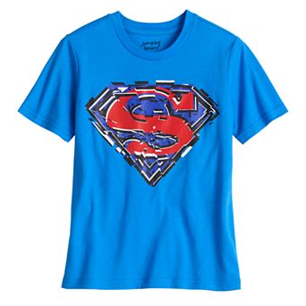 Boys 4-12 Jumping Beans® DC Comics Superman Shattered Chest Logo Graphic Tee