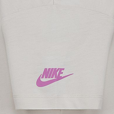 Toddler Girls Nike Floral Boxy Graphic Tee
