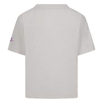 Toddler Girls Nike Floral Boxy Graphic Tee