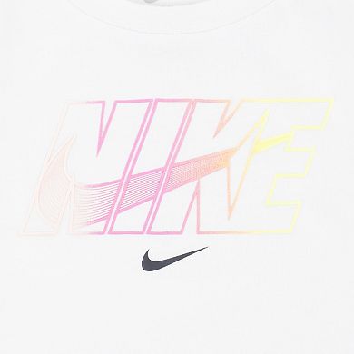 Baby & Toddler Girls Nike Swoosh T-shirt & Dri-FIT Motion Biker Shorts 2-Piece Set