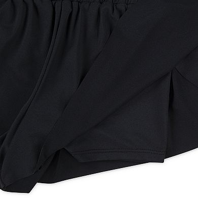 Baby & Toddler Girls Nike Wild Flower "Just Do It." T-shirt & Dri-FIT Swing Shorts 2-Piece Set