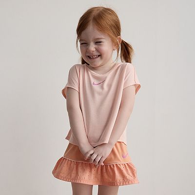 Baby Toddler Girls Nike Sunny Swoosh T-shirt Dri-FIT Skort