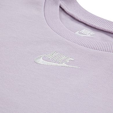 Baby & Toddler Girls Nike Baby French Terry Ruffle T-shirt & Shorts 2-Piece Set
