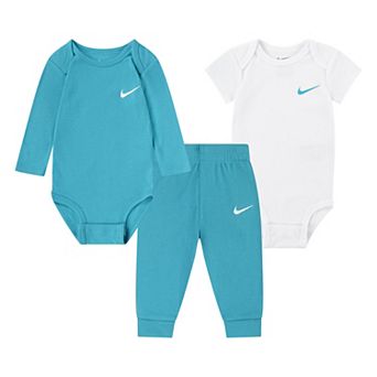 Newborn Baby Nike Essentials Bodysuits & Pants 3 pc Set