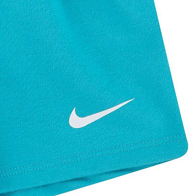 Newborn Baby Girls Nike Essentials Bodysuit T-Shirt & Shorts 3-Piece Set