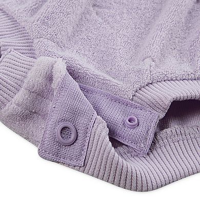 Newborn Baby Nike Jacquard Towel Terry Romper