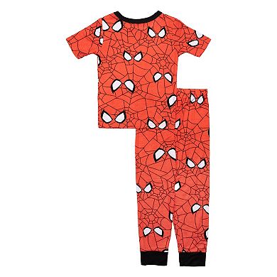 Boys 4-10 Marvel Spider-Man Pajama Top & Pajama Bottom Set