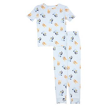 Boys 4-8 Bluey Allover Pajama Top & Pajama Pants Set