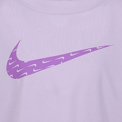 Girls 4-6x Nike Dri-FIT Swoosh Motion T-shirt & Skort 2-Piece Set