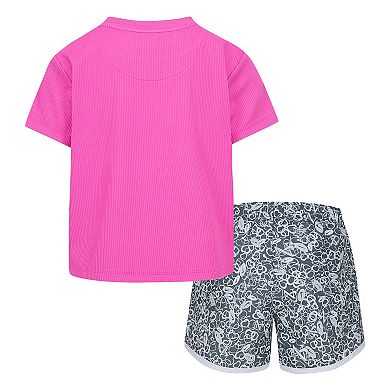 Girls 4-6x Nike Dri-FIT Swoosh T-shirt & Sprinter Shorts 2-Piece Set