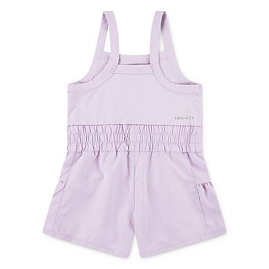 Girls 4-6x Nike Swoosh Dri-FIT Runsie Romper