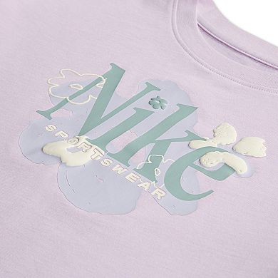 Girls 4-6x Nike Wildflower Boxy Short Sleeve T-shirt & Dri-FIT Skort 2-Piece Set