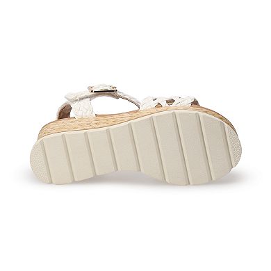 Sonoma Goods For Life® Girls' Crochet Espadrille Wedge Sandals