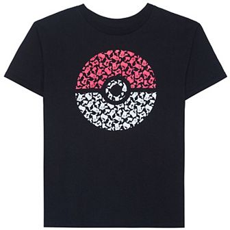 Boys Pokémon Poké Ball Pikachu Top