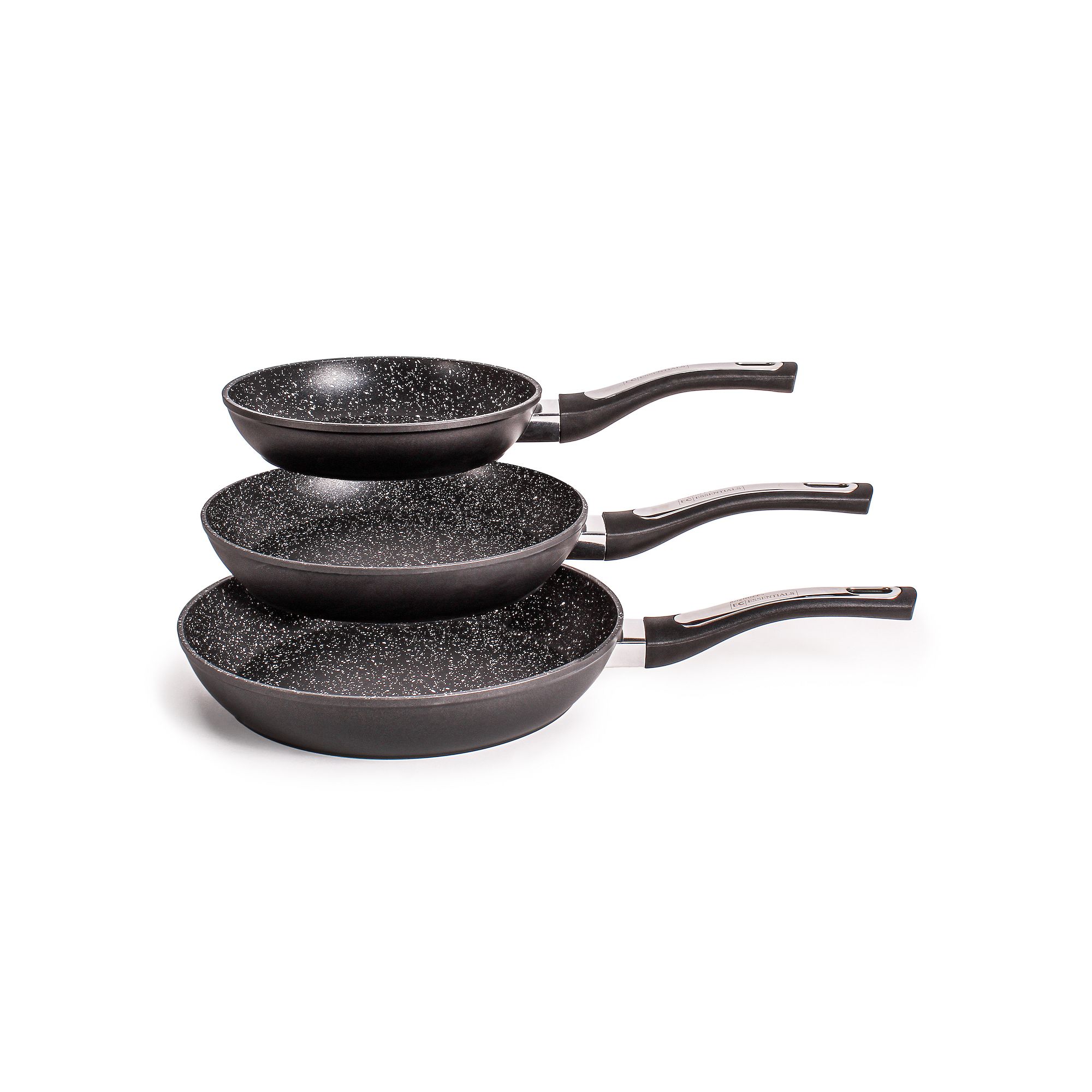 BergHOFF Essentials 3-pc. Nonstick Frypan Set, Black