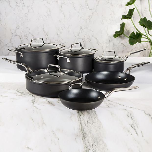 BergHOFF Essentials 10-pc. Nonstick Hard Anodized Cookware Set