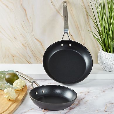 BergHOFF Essentials 10-pc. Nonstick Hard Anodized Cookware Set With Glass Lid