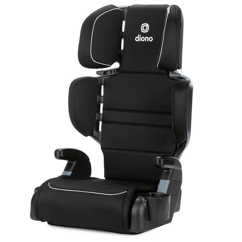 Diono Connect3® R 2-in-1 High-Back Booster Car Seat, Black Storm