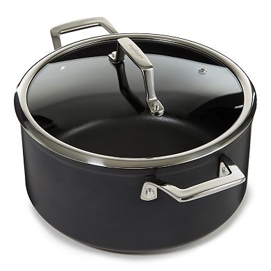 BergHOFF Essentials 4-pc. Nonstick Hard Anodized Simmer Set With Glass Lids