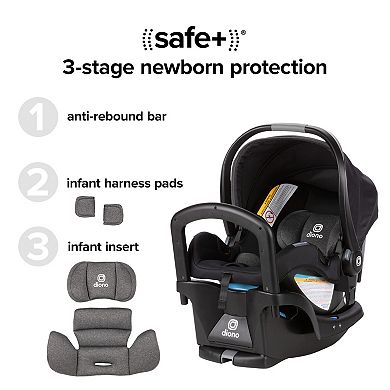 Diono LiteClik®30 R SafePlus™ Infant Car Seat and Base