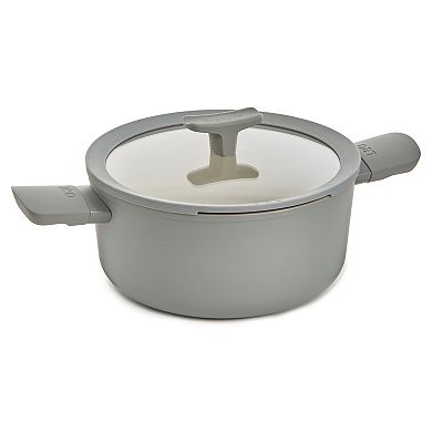BergHOFF Balance 6 pc Nonstick Ceramic Cookware Set With Glass Lid