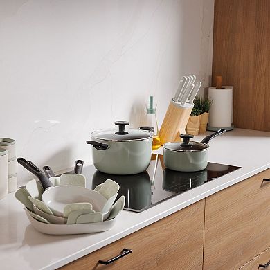 BergHOFF Leo Glints 7 pc Ceramic Nonstick Cookware Set