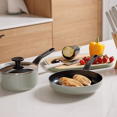 BergHOFF Leo Glints 7 pc Ceramic Nonstick Cookware Set
