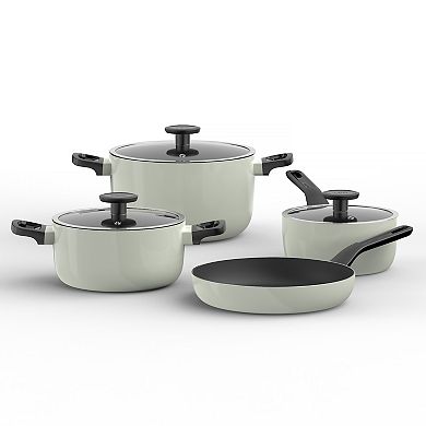 BergHOFF Leo Glints 7 pc Ceramic Nonstick Cookware Set