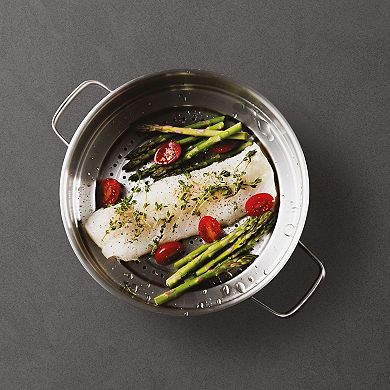 BergHOFF Leo Graphite 3 pc Stainless Steel Steamer Set