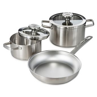 BergHOFF Leo Graphite 5 pc Stainless Steel Cookware Set