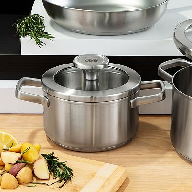 BergHOFF Leo Graphite 5 pc Stainless Steel Cookware Set