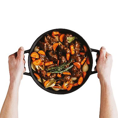 BergHOFF Leo Graphite 3 pc Enamel Cast Iron Cookware Set
