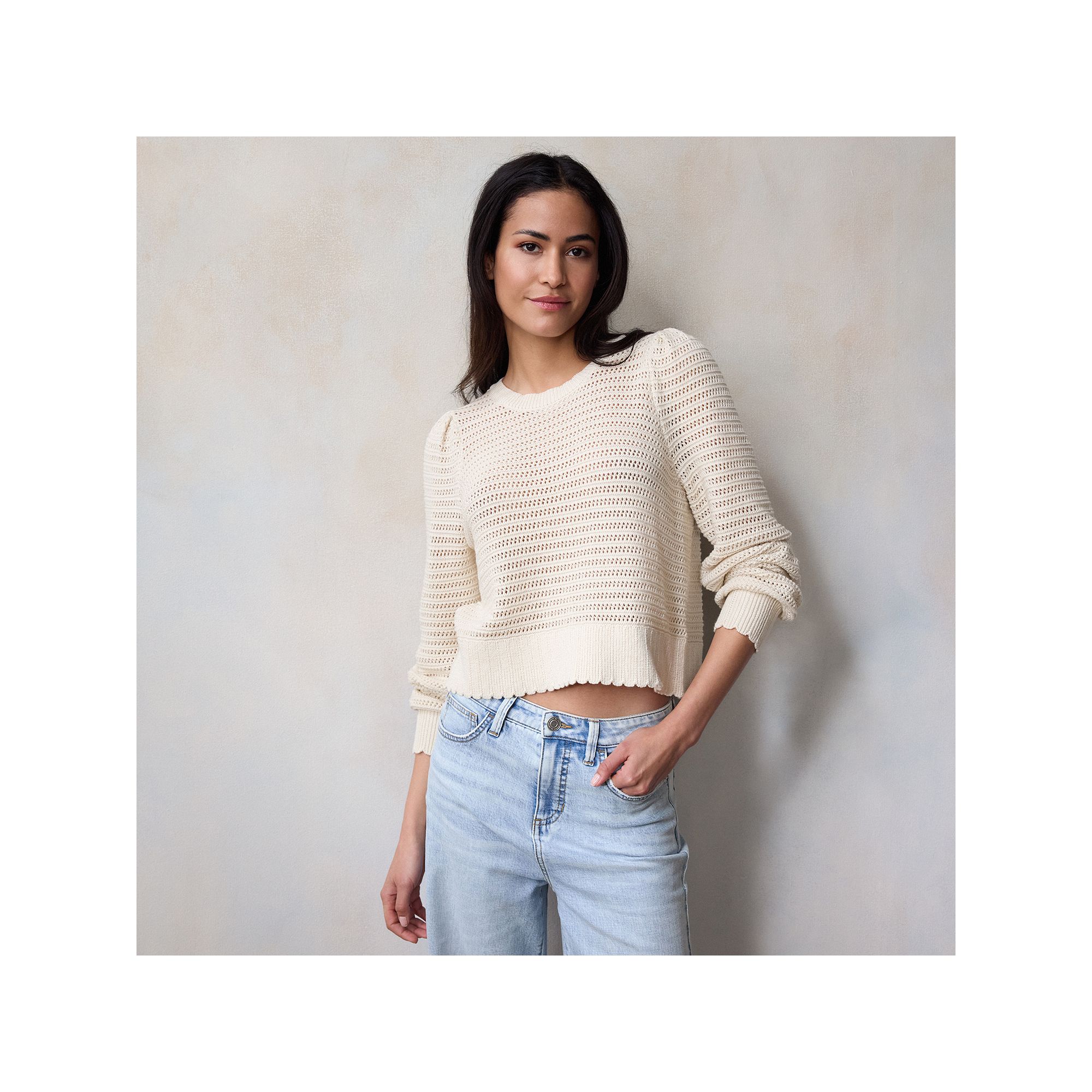 Petite LC Lauren Conrad Bow Back Pullover Sweater, Womens, Size: XL Petite