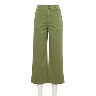Women's LC Lauren Conrad Wildflower Utility Wide Leg Pants