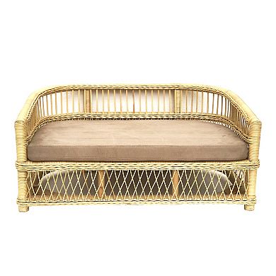 Euro Rattan Pet Bed