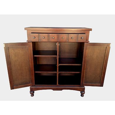 Colonial Apothecary Storage Cabinet