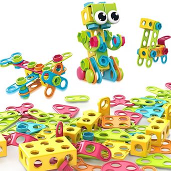 Picassotiles 115 pc Engineering Construction Toy With Hand Tools
