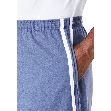 KingSize Men's Big & Tall Lightweight Jersey Side-Striped Sweatpants