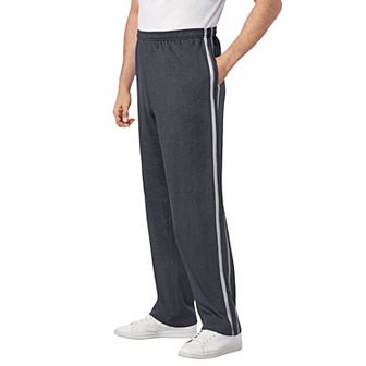 KingSize Men's Big & Tall Striped Lightweight Sweatpants
