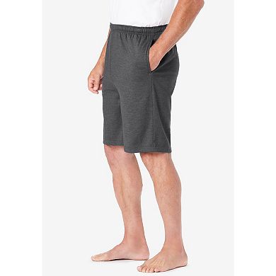 KingSize Men's Big & Tall Lightweight Jersey Shorts 3-Pack