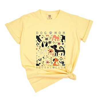 Simply Sage Market Dog Mom Social Club Garment Dyed Tee