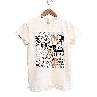Simply Sage Market Dog Mom Social Club Garment Dyed Tee