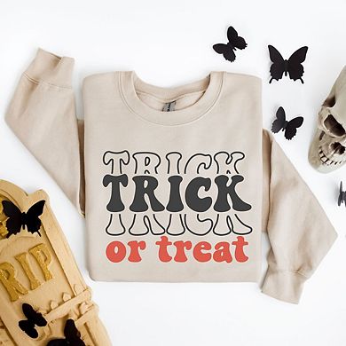 Simply Sage Market Trick Or Treat Stacked Sweatshirt