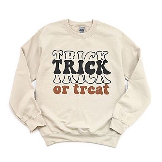 Simply Sage Market Trick Or Treat Stacked Sweatshirt