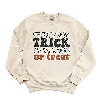 Simply Sage Market Trick Or Treat Stacked Sweatshirt