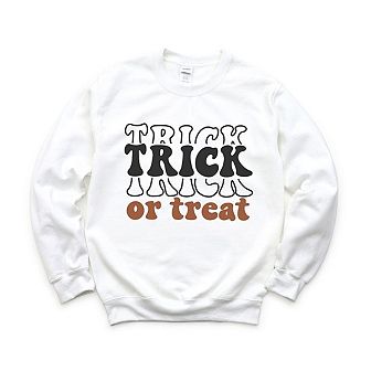 Simply Sage Market Trick Or Treat Stacked Sweatshirt