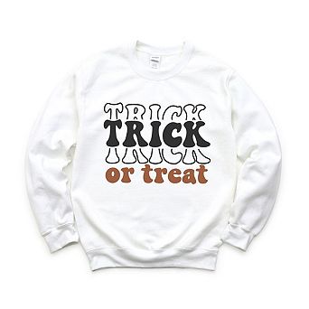 Simply Sage Market Trick Or Treat Stacked Sweatshirt