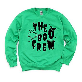 The Boo Crew Bat And Ghost Sweatshirt